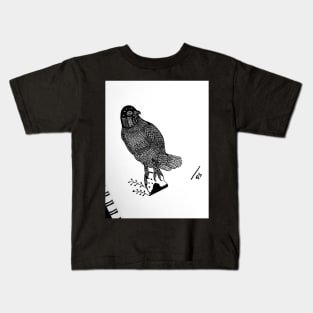 Bird Mandala Kids T-Shirt